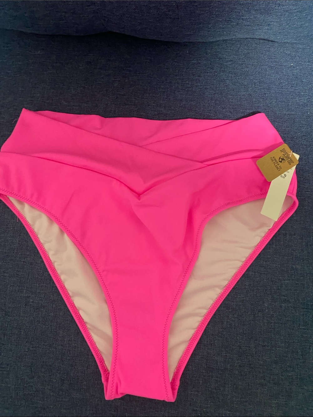 Victoria Secret High-Waist Pink Women’s Swim Bottoms